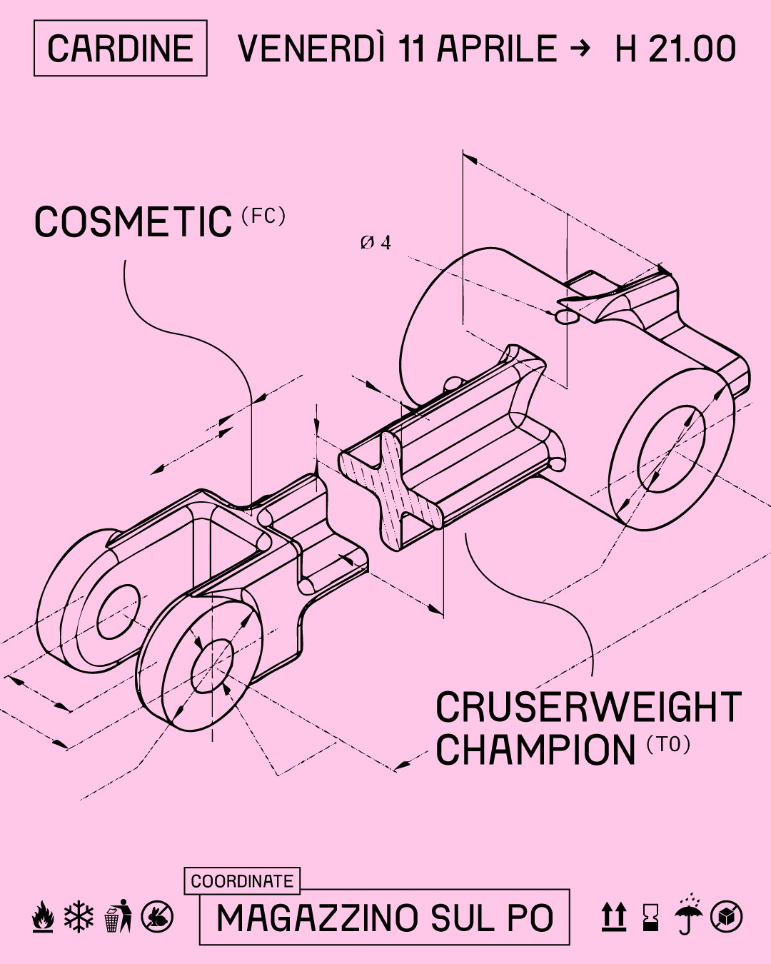 Cardine ⚯ Cosmetic + Cruiserweight Champion